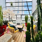Loft Atypique13Om2-Salon De 40M2, Rooftop Et Patio Couvert Dep Tardif 13H-Pkg
