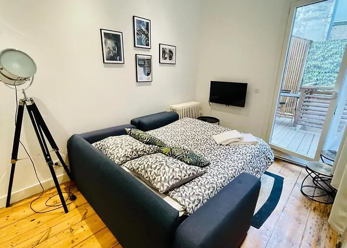 Nice Studio With Furnished Balcony In A Dynamic District