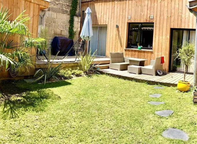 Appartement Lumineux Jardin Bordeaux Chartrons