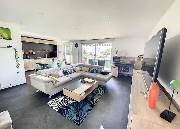 Appartement Canopee - Spacieux Et Lumineux A Cauderan
