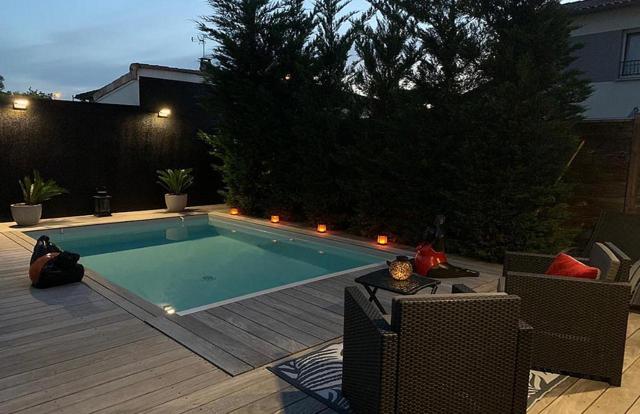 Villa La Dolce Moderne Avec Piscine Chauffée à Caudéran