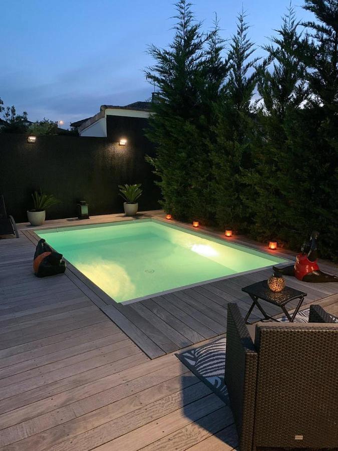 La Dolce Moderne Avec Piscine Chauffée à Caudéran *
