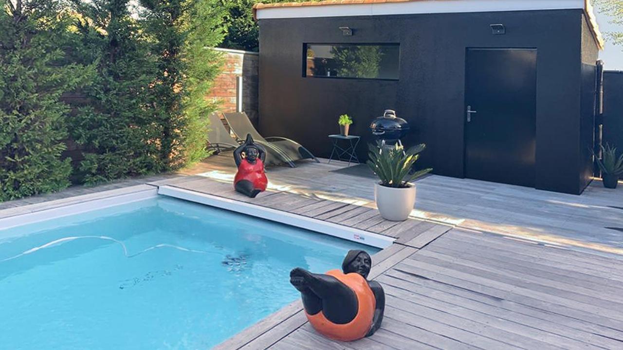 Villa La Dolce Moderne Avec Piscine Chauffée à Caudéran