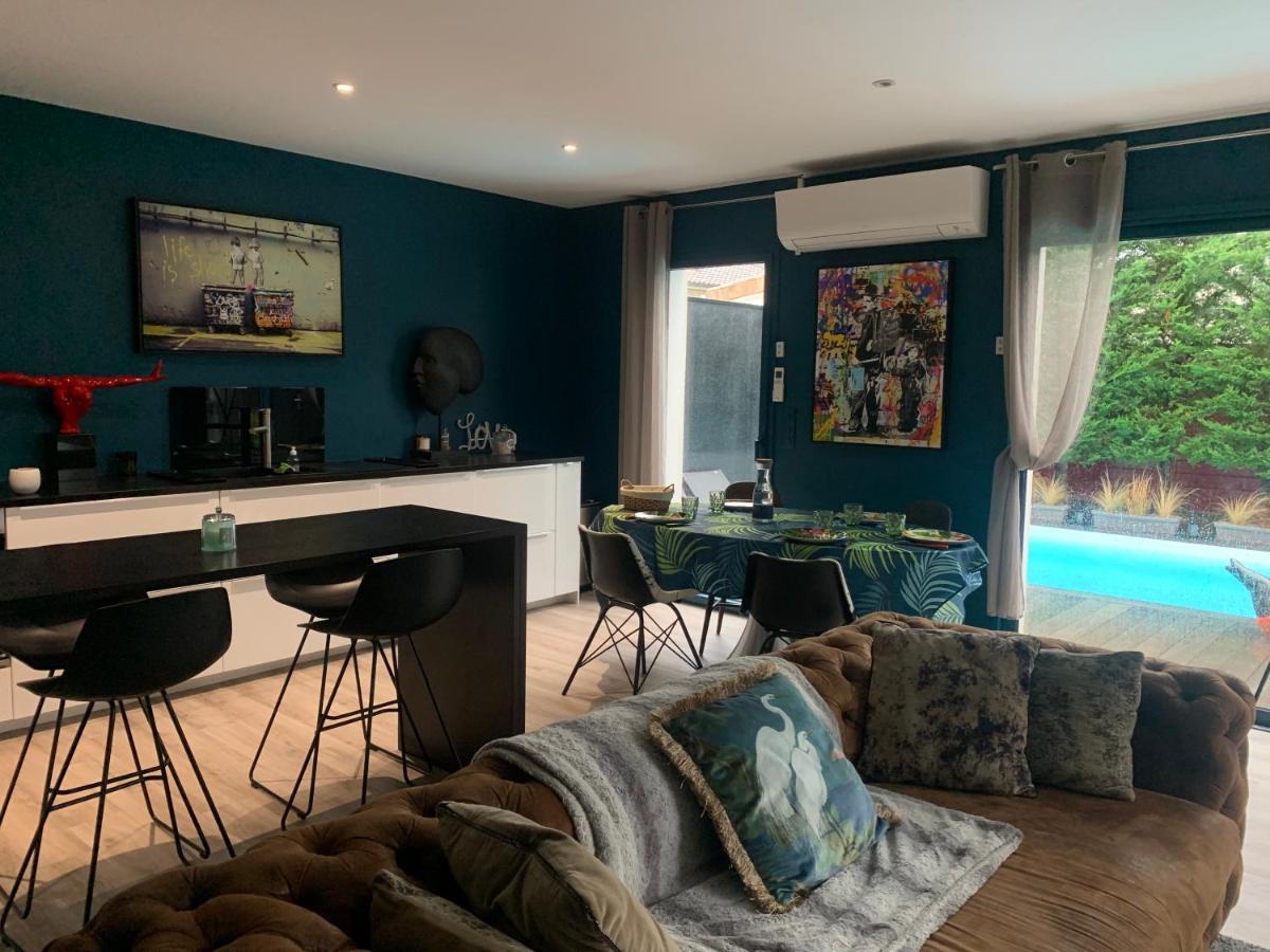 La Dolce Moderne Avec Piscine Chauffée à Caudéran