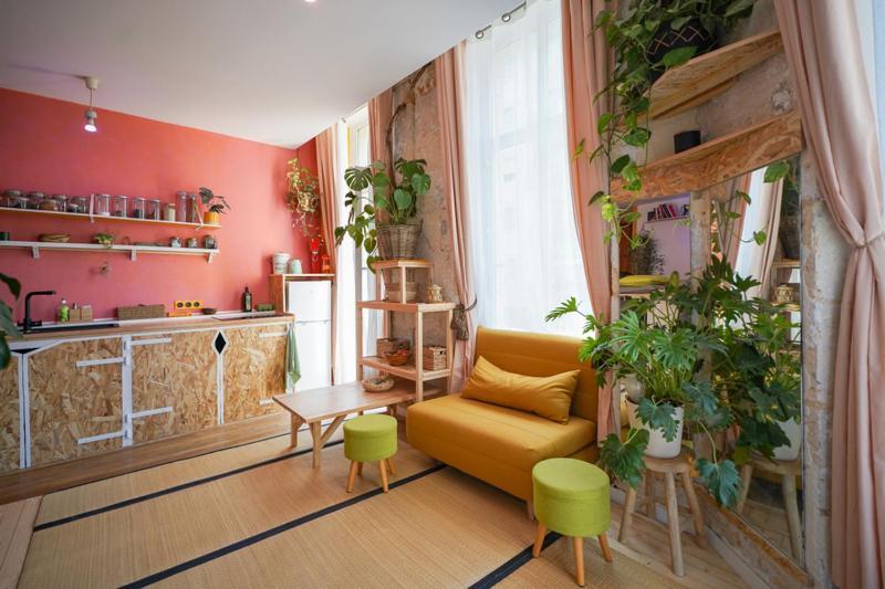 Charmant Studio Lumineux, Minimaliste Et Vegetal Apartment *