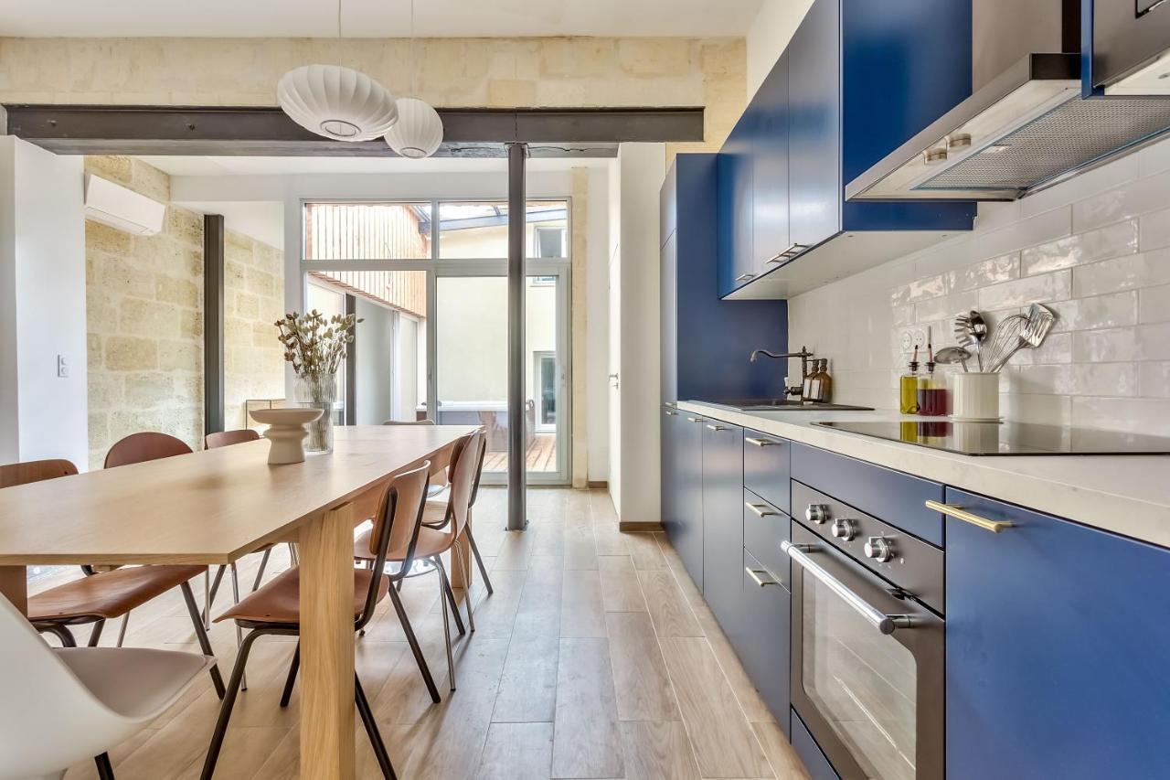 Nocnoc - L'oli 102m2 Avec Patio Et Jacuzzi * Bordeaux