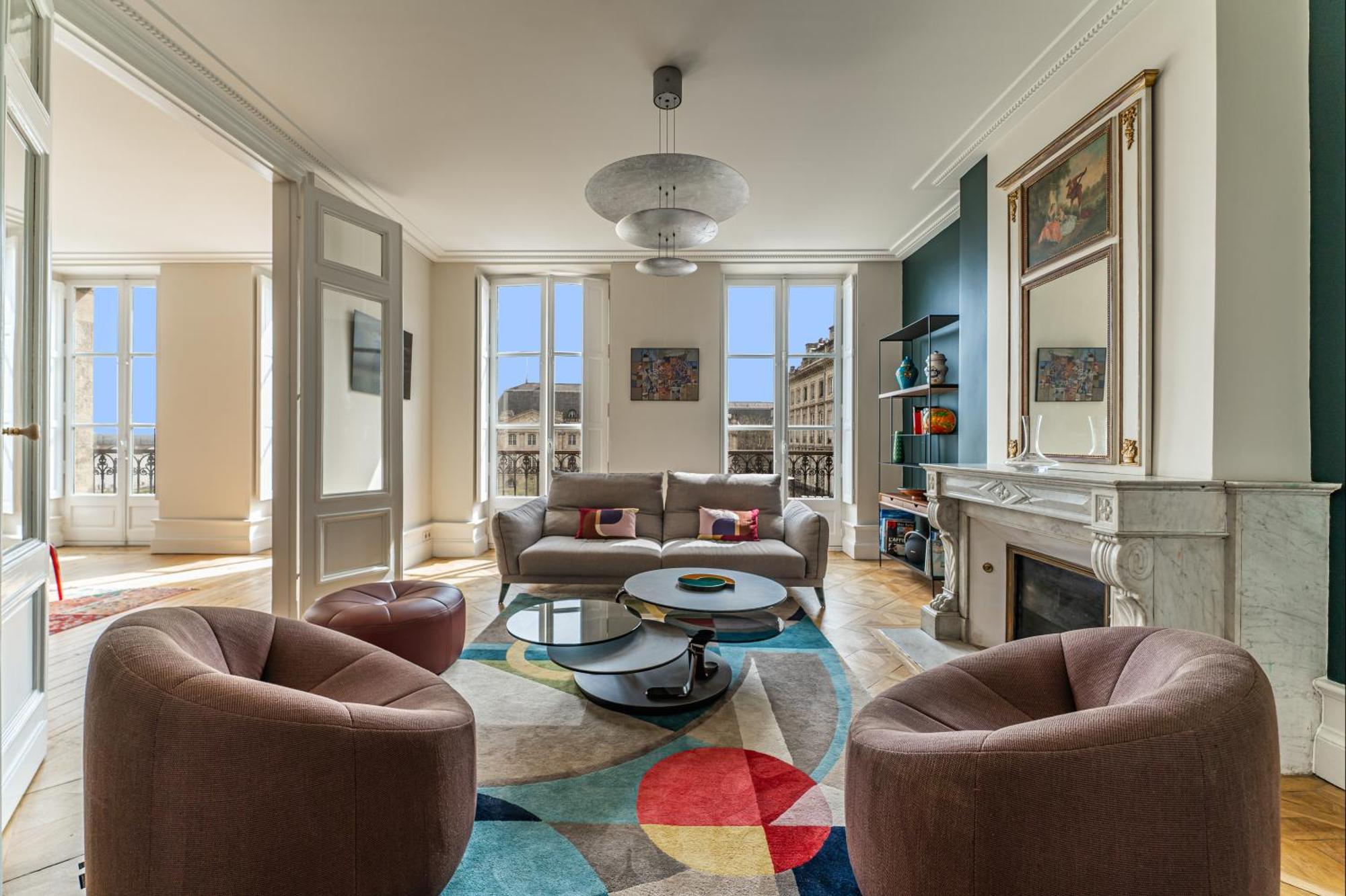 Apartment Luxe Avec Climatisation Parking Vue Exeptionnelle Bordeaux