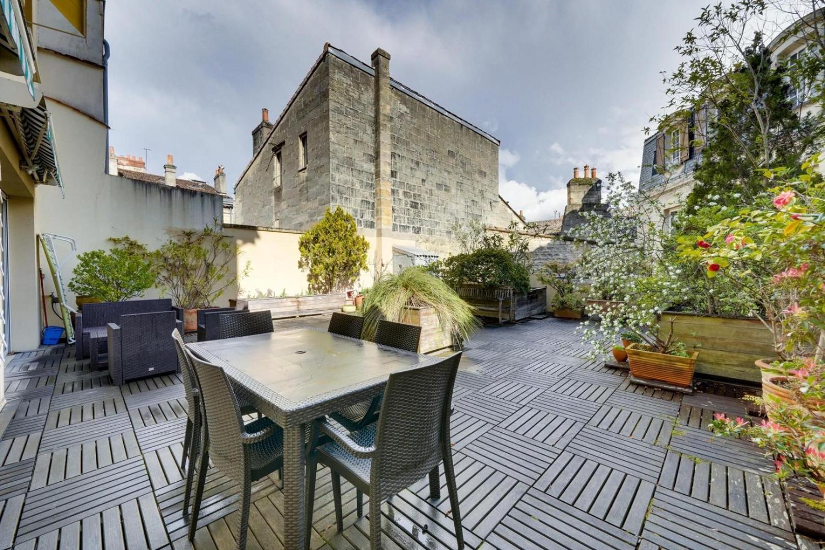Lovely With Exceptional Terrace Apartment Bordeaux