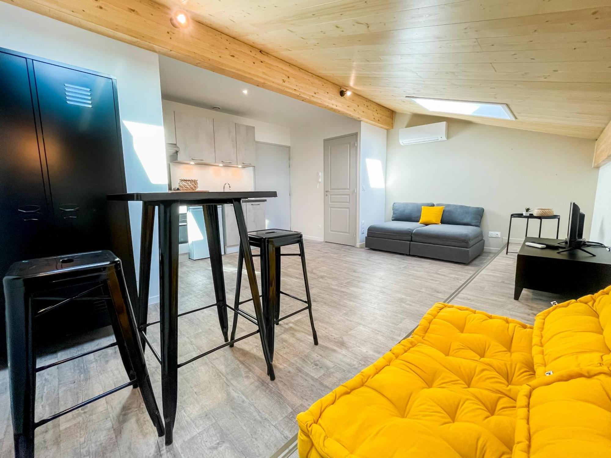 Apartment Climatises En Centre
