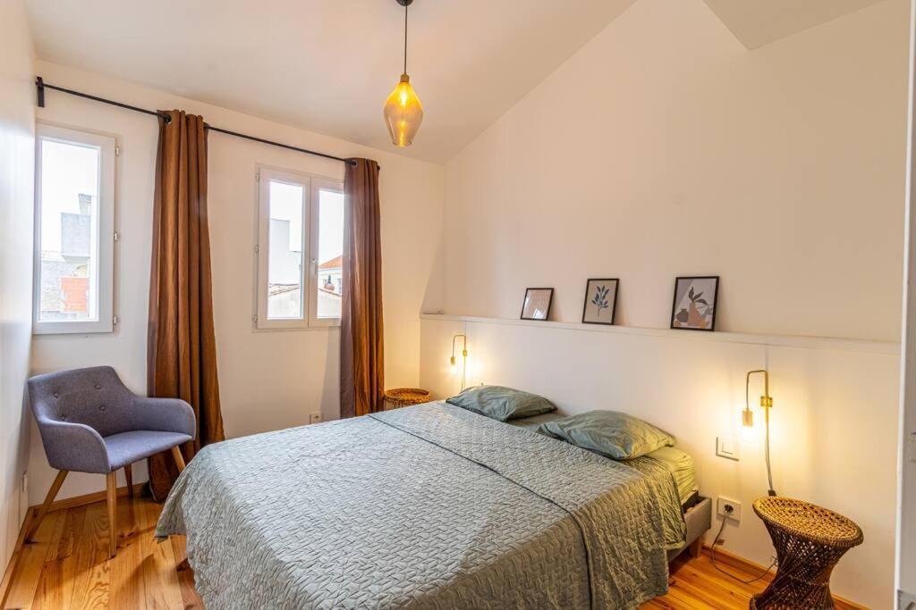 Apartment Jardin Public : T3 Renove Immeuble Pierre *