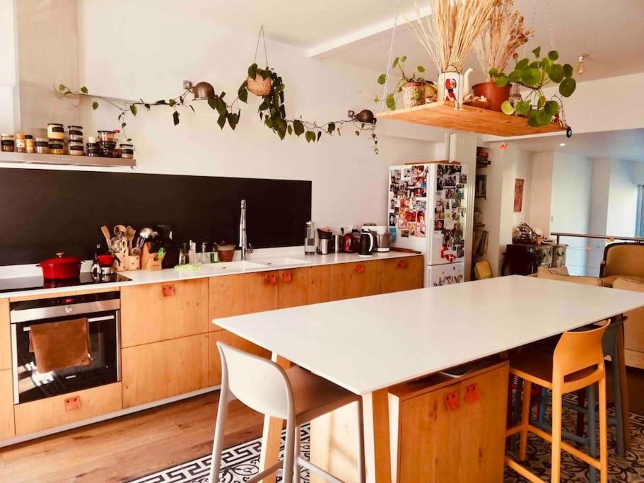 Maison De Esprit Loft Grande Et Lumineuse