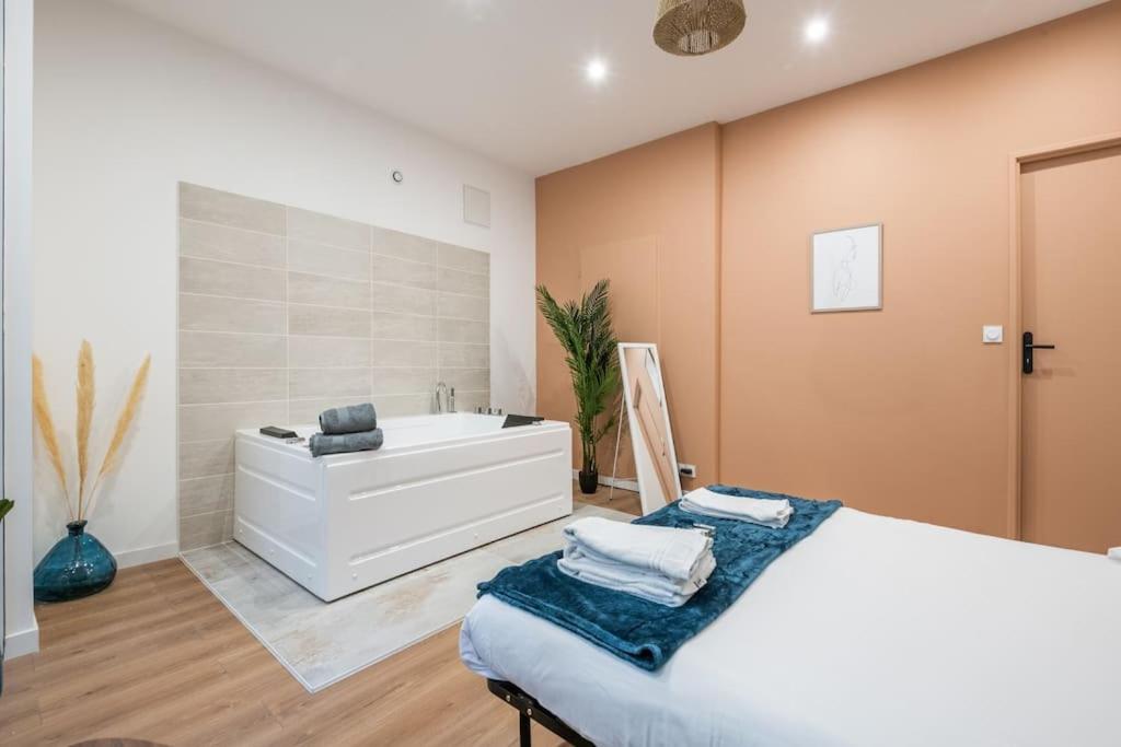Appartement Cocon Avec Jacuzzi - Centre