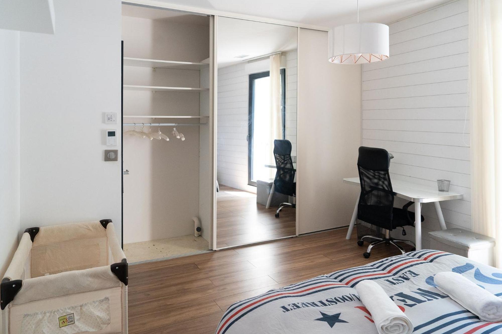 Echoppe Bacalan - 8p, Jardin & Climatisation Villa Bordeaux