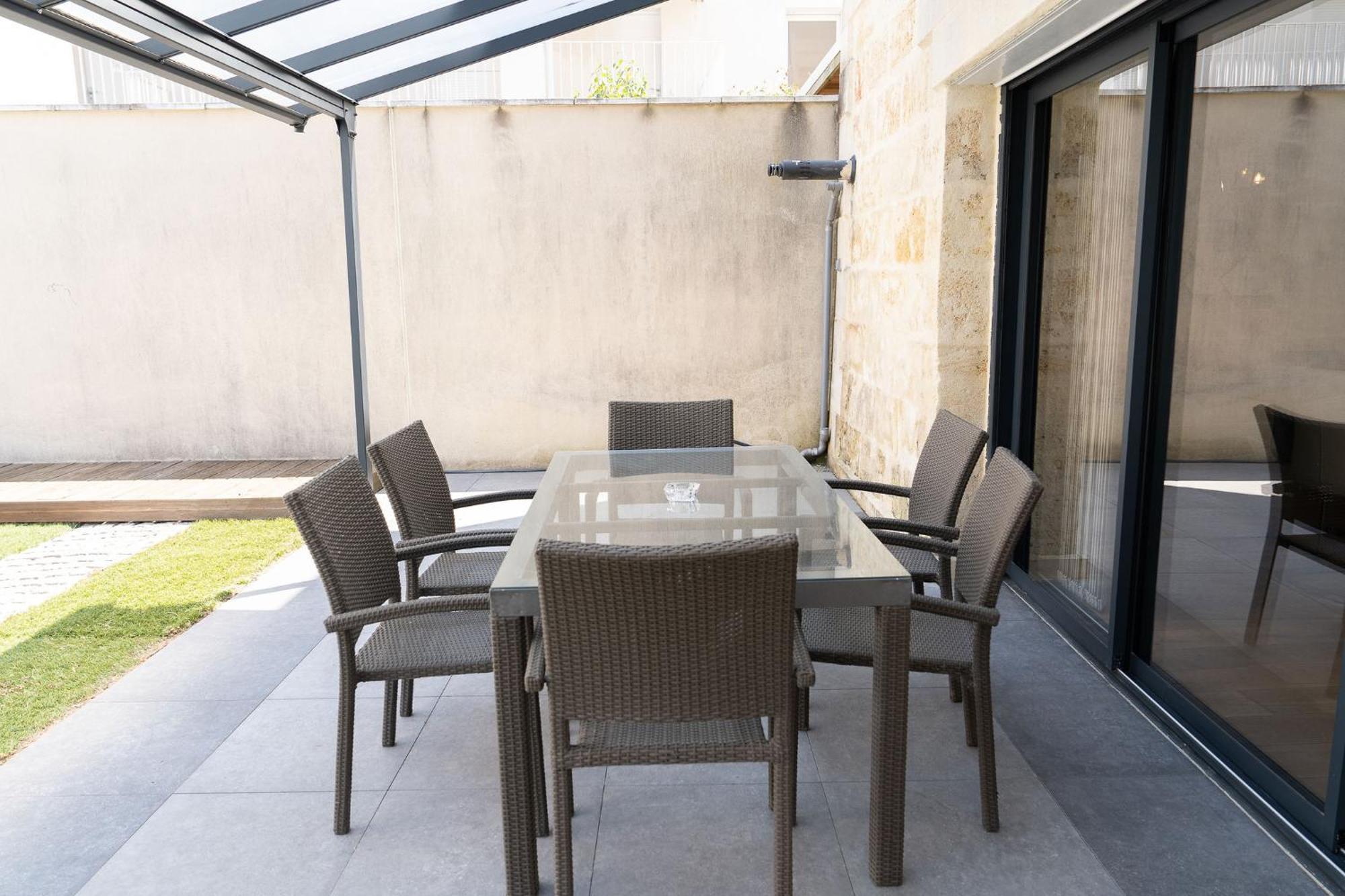 Echoppe Bacalan - 8p, Jardin & Climatisation Villa Bordeaux