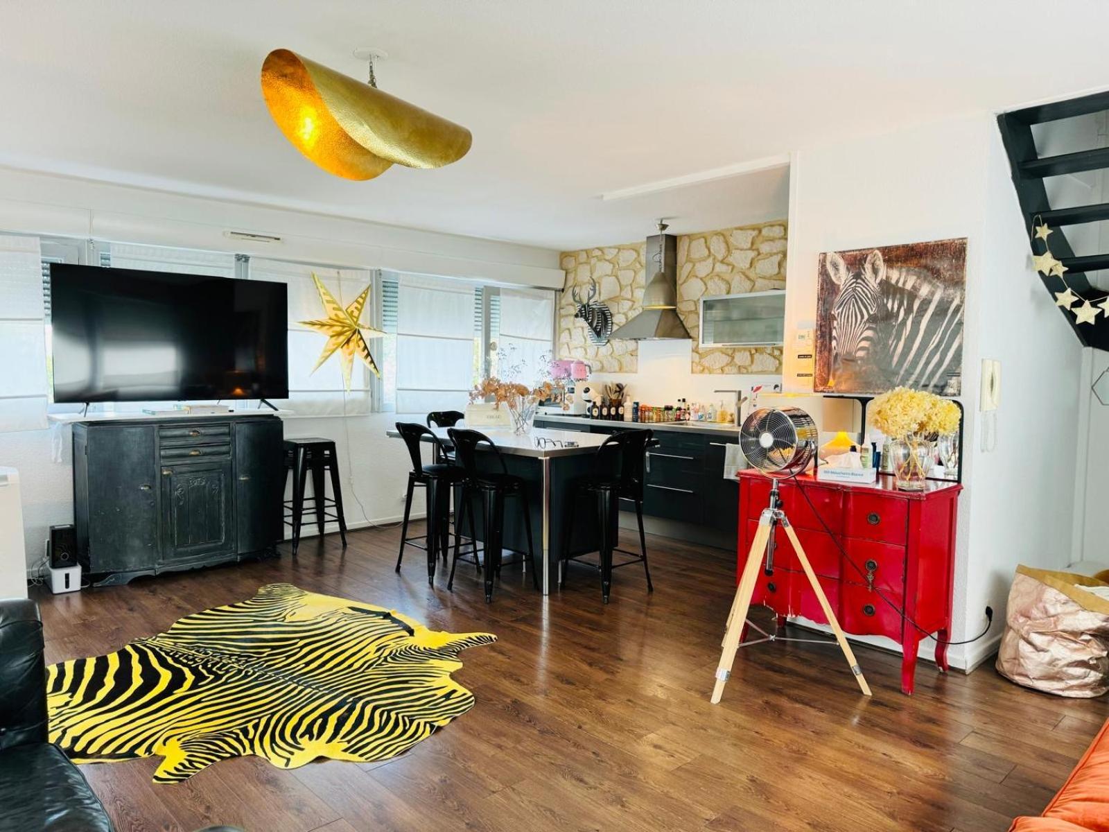 Loft Atypique13om2-salon De 40m2, Rooftop Et Patio Couvert Dep Tardif 13h-pkg Gratuit Prive Sur Place ,clim * Bordeaux