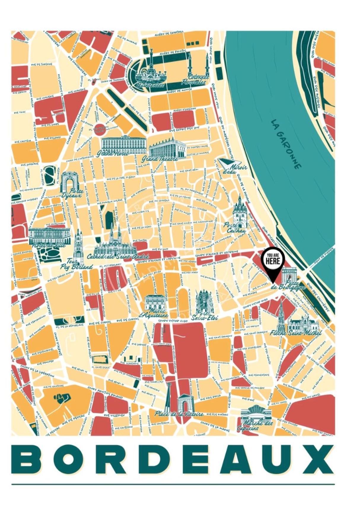 Charming & Central Studio Căn hộ Bordeaux