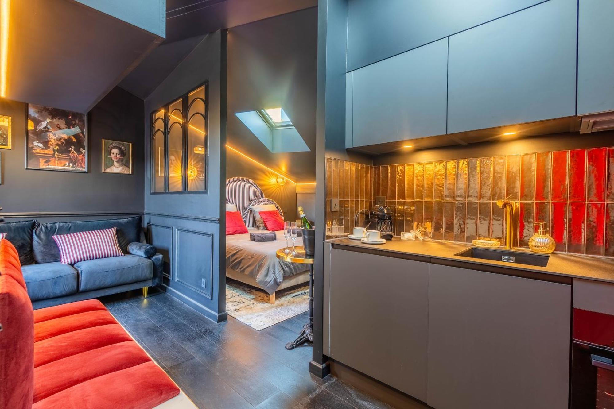 Apartamento Terrasse - 2min Gare - Local Velos Motos - Clim Bordéus