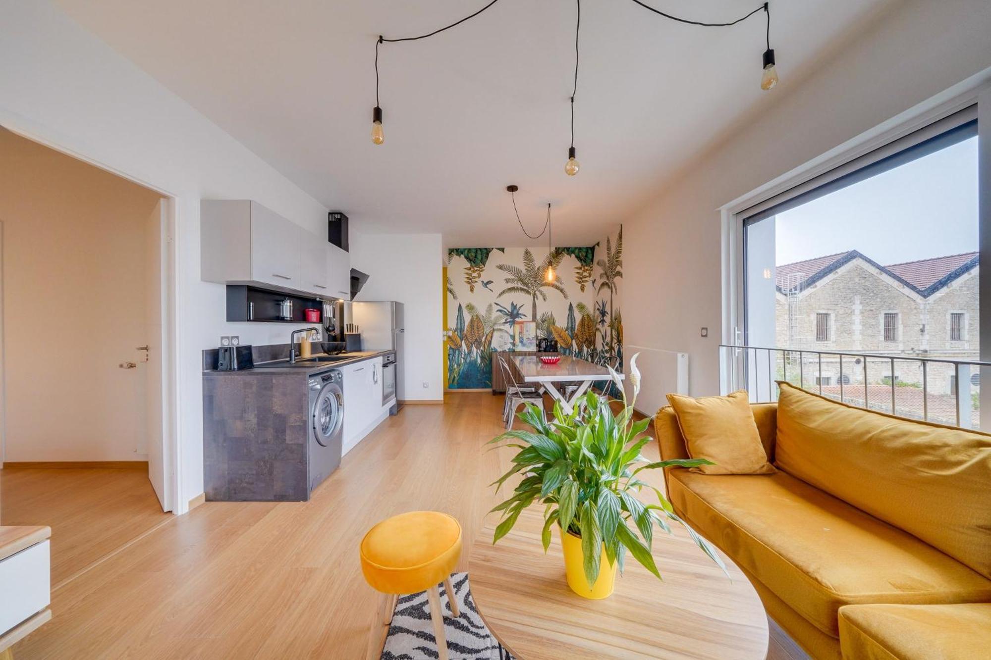 Mdor Le Darwin - Terrasse Et Parking Prive Apartment