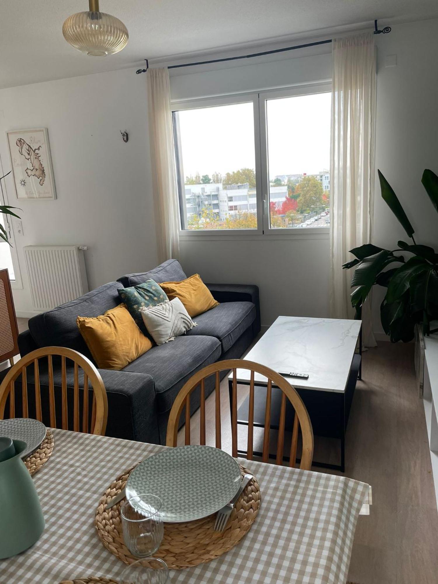Apartment 3 Chambres, Terrasse, Parking, Clim' Bordeaux