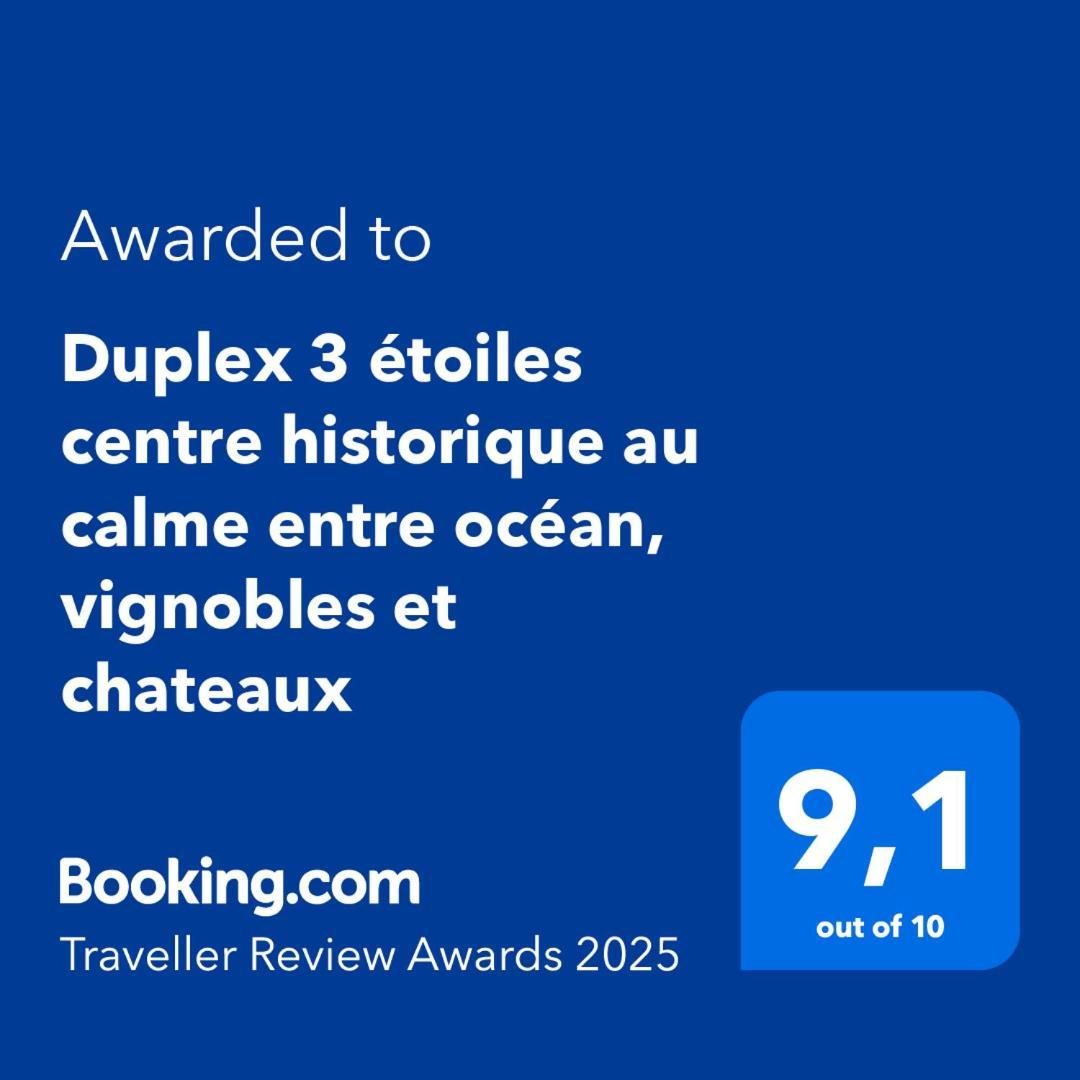 3 Etoiles Confort Centre Historique Au Calme Entre Ocean, Vignobles Et Chateaux * Bordéus