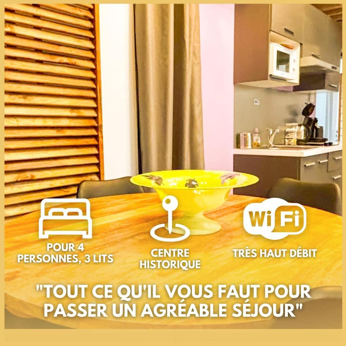Mini Loft 4 P, Centre Historique Bordéus