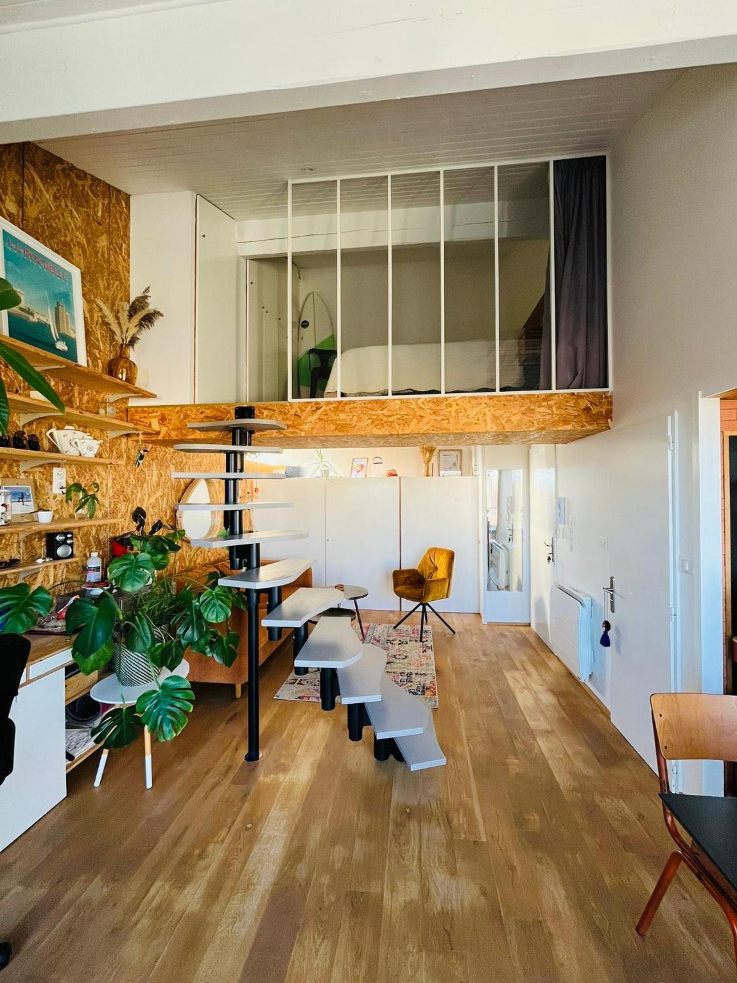 Le Nid - Duplex Atypique Avec Vue Sur Les Toits Bordeaux