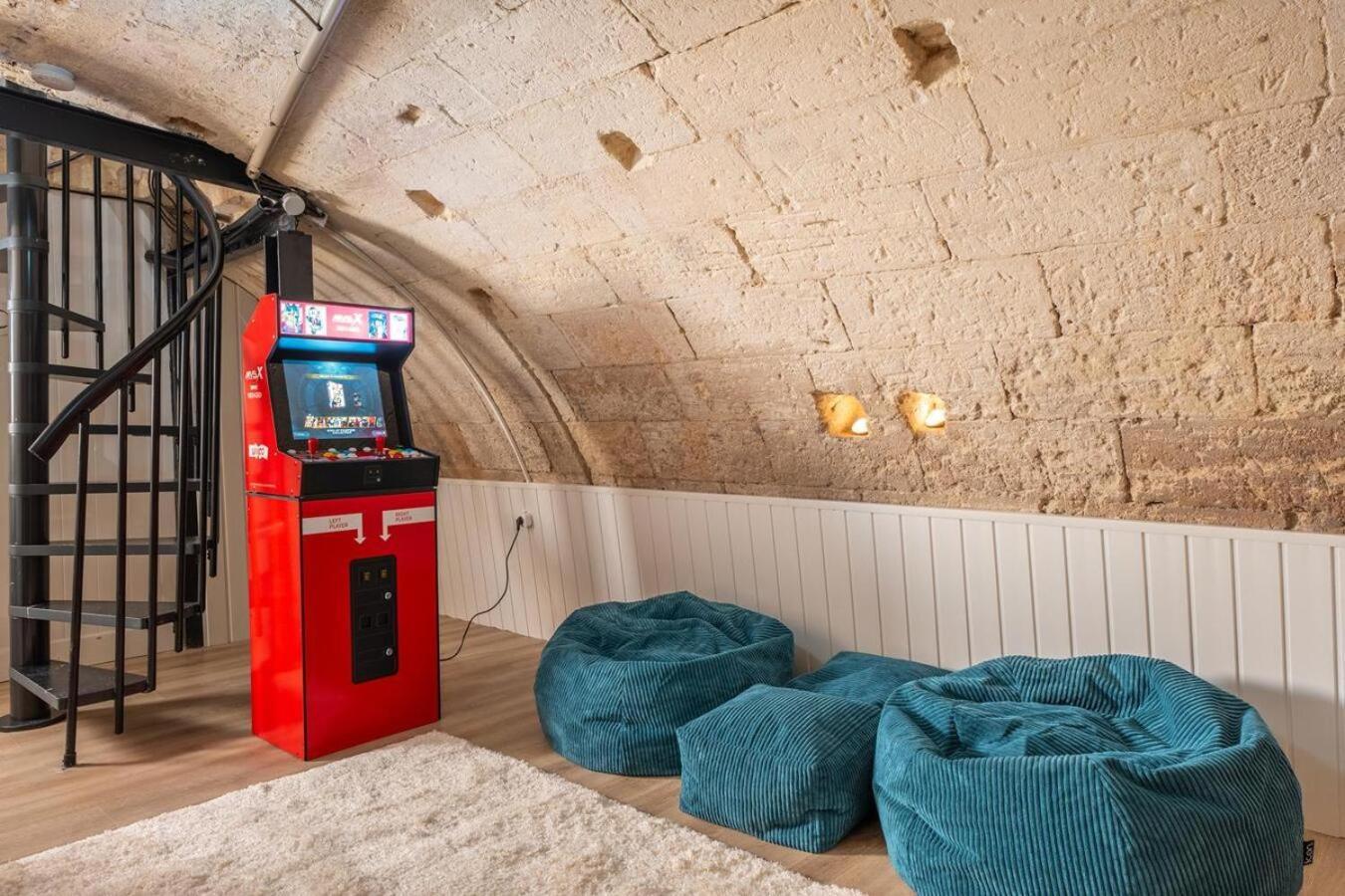 L'arcade Secrete Climatise, Jacuzzi, Borne D'arcade Centre Apartment Bordeaux