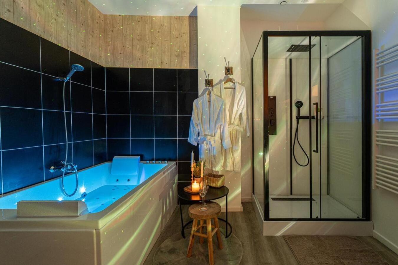 Apartment Le Nid Douillet, Center, Jacuzzi, Sensory Shower *