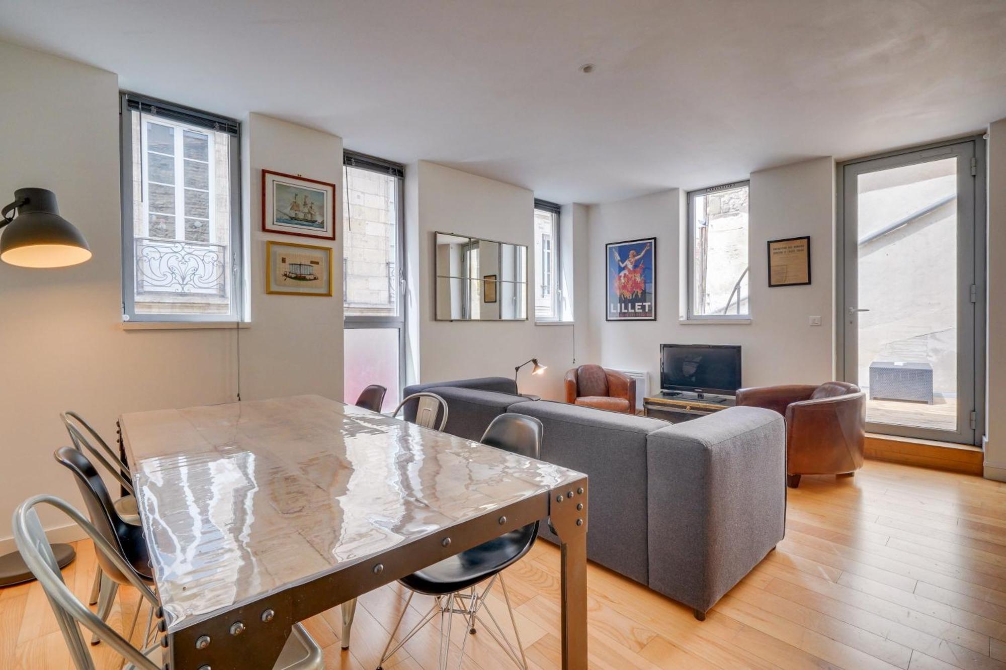 Le Faubourg - Duplex Pour 4 Personnes A Bordeaux