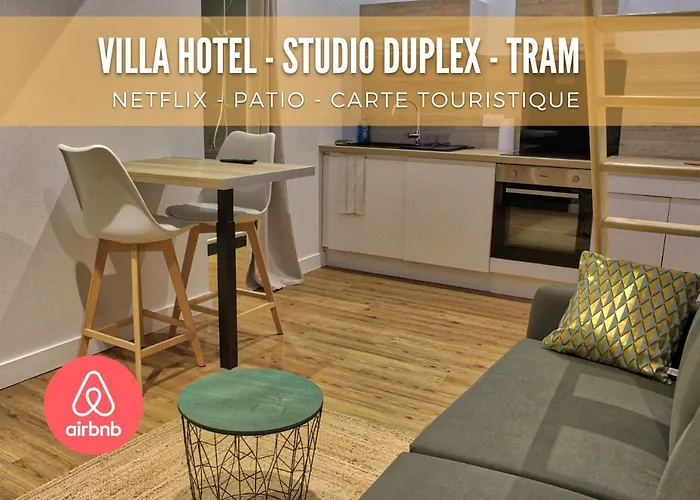 Magnifique Hotel Avec Patio - Duplex Proche Tram