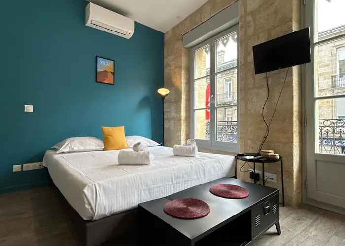 Superbe Studio Avec Climatisation Et Belle Pierre Pour 2 Personnes
