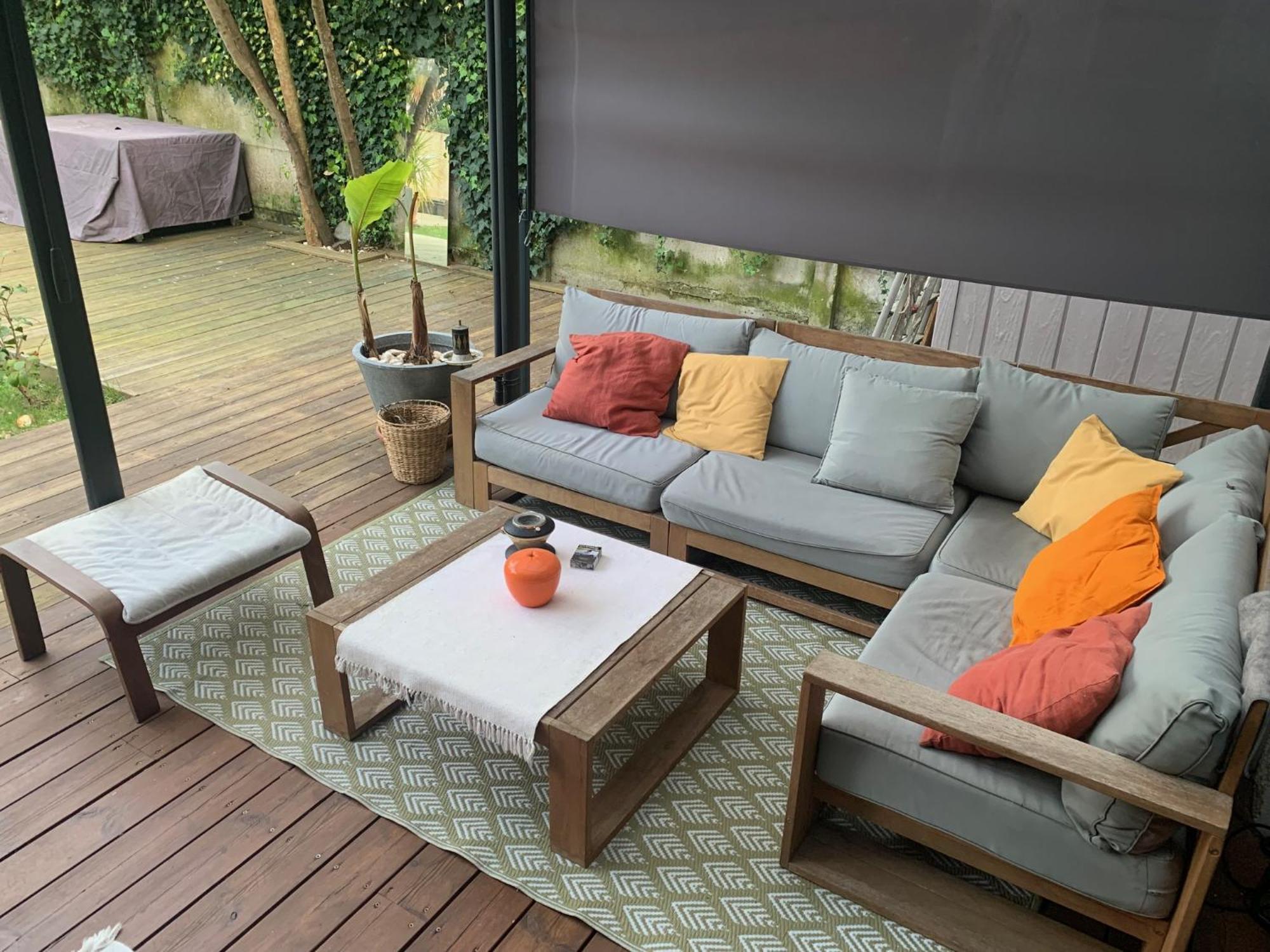 Apartment Superbe T3- Two Bedrooms With Garden And Petanque! Perfect Spot! Bordeaux
