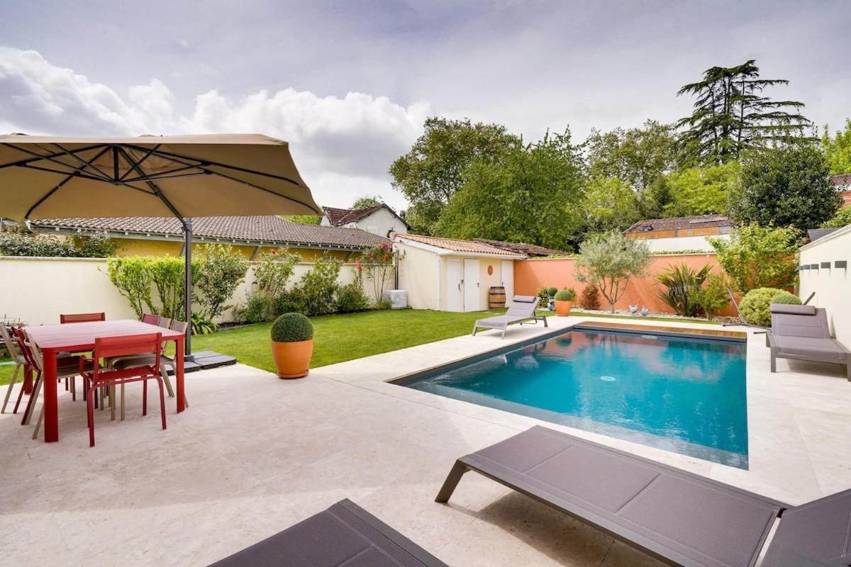 Maison Familiale Climatisee Avec Piscine Villa Bordeaux